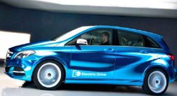 Auto elettriche 2012: la nuova Mercedes Classe B Electric Drive