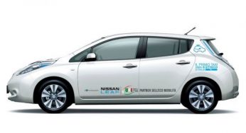 Taxi elettrici in Italia: presentati nella capitale