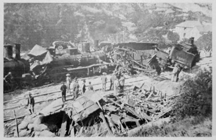 Incidente ferroviario Serra Riccò 1898 ricostruzione