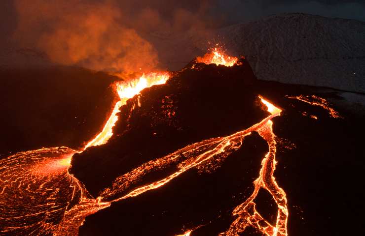 vulcani eruzione tutti insieme