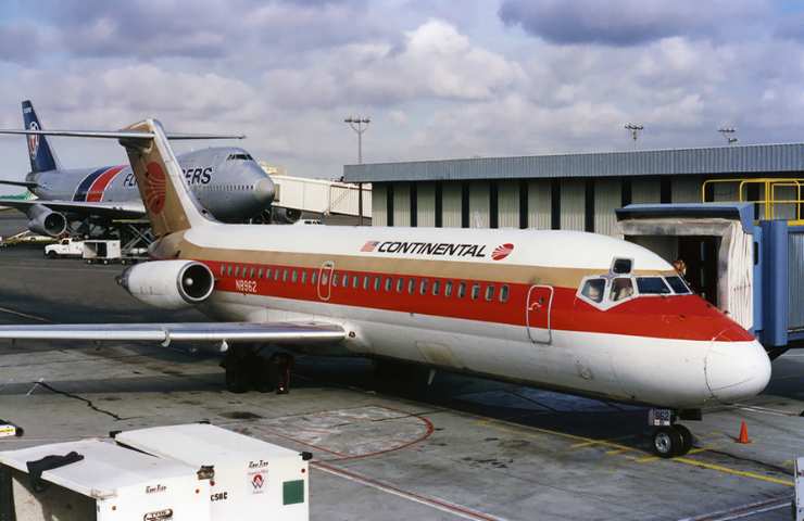 Volo continental airlines schianto neve