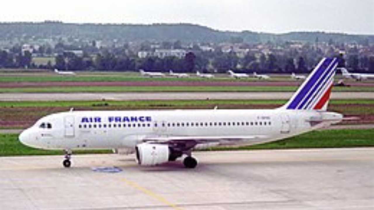 Volo air france dimostrativo