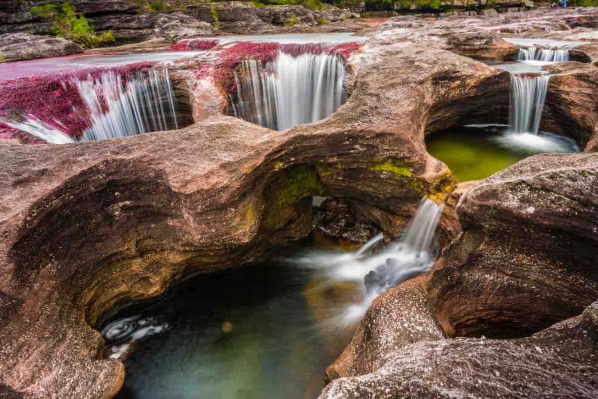 Il fiume colorato della Colombia