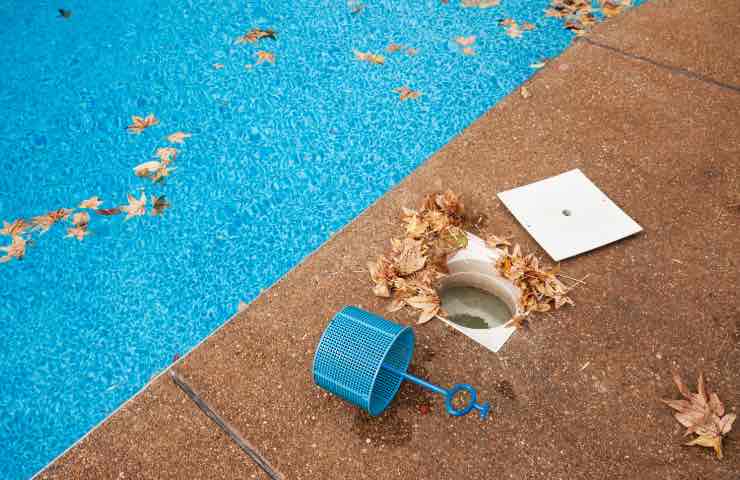 Il momento adatto per svuotare la piscina 