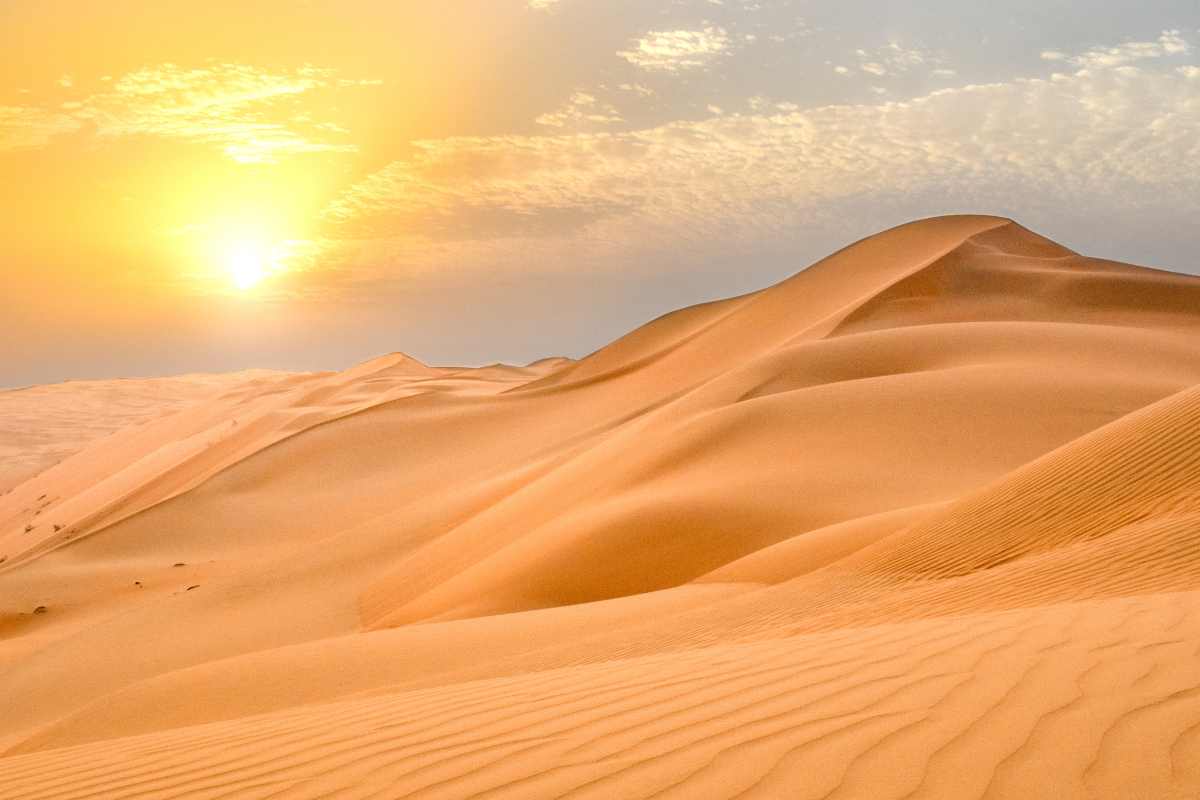 deserto di giorno