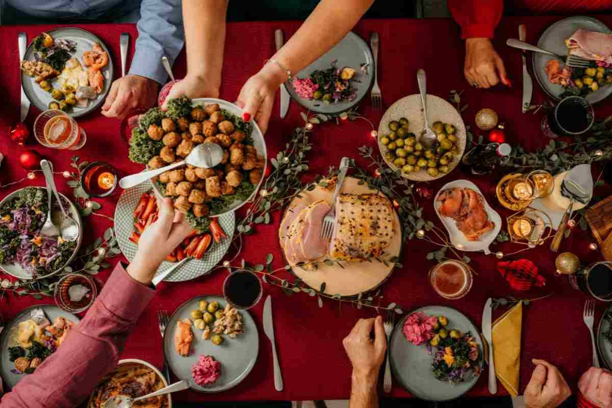 evitare spreco di cibo a Natale 