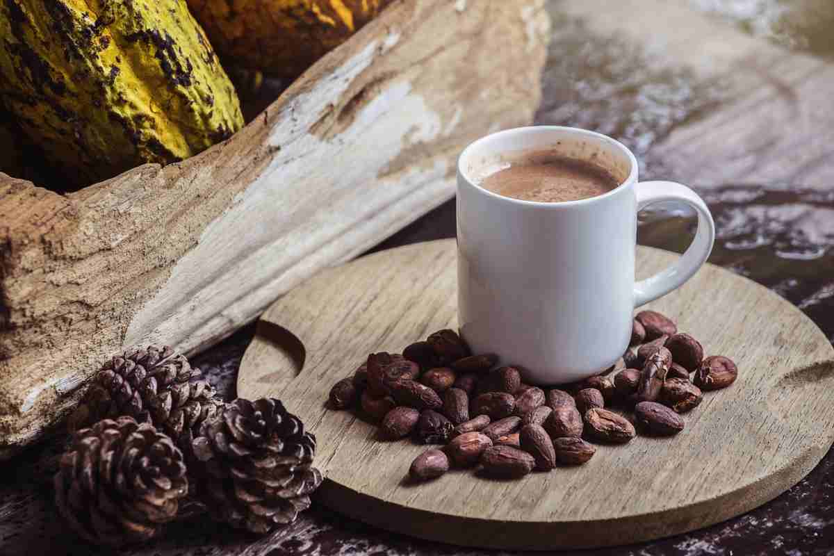 Tazzina caffè e cacao